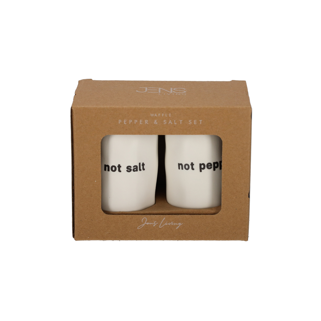 JENS Living Text Salt & Pepper Set (25335)