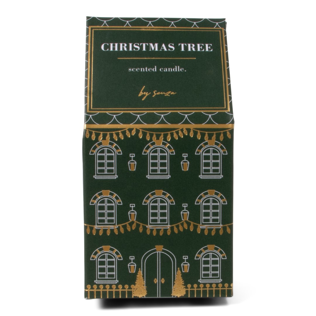 25033 JENS Living Geurkaars Christmas Tree Groen