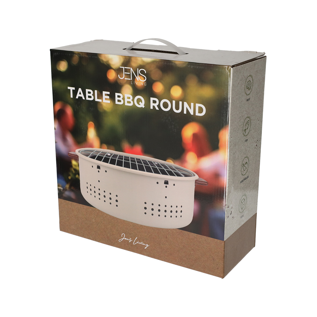 JENS Living Tafel BBQ Rond (25113)