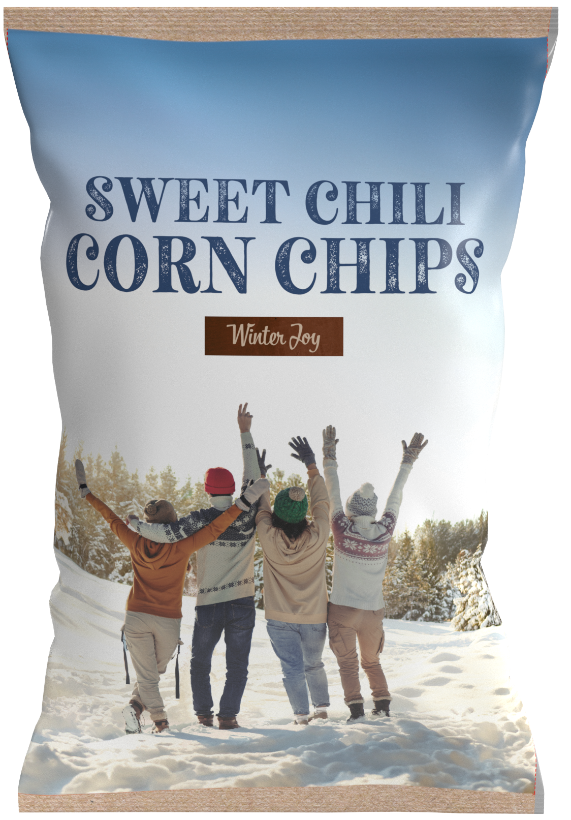 Sweet chili corn chips (9176)