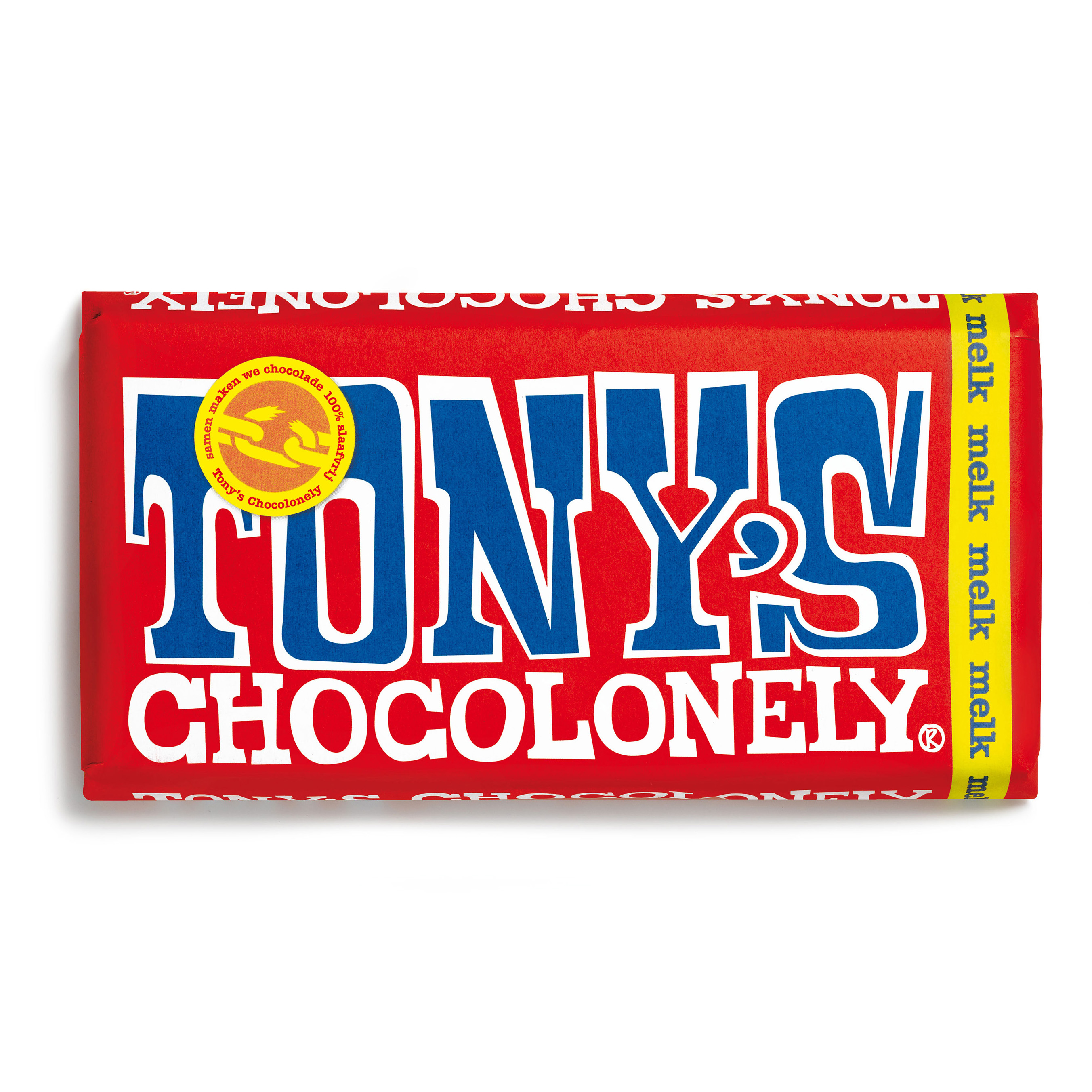 TBN-Tony's Reep melkchocolade (rood) (Fair Trade) (1380)