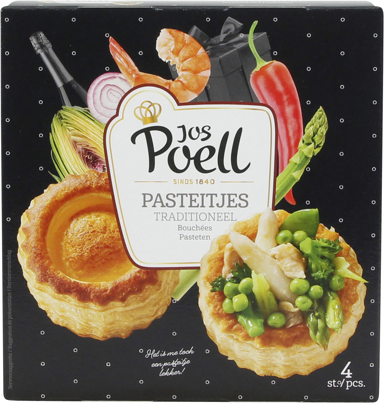 Pasteitjes rond (6540)