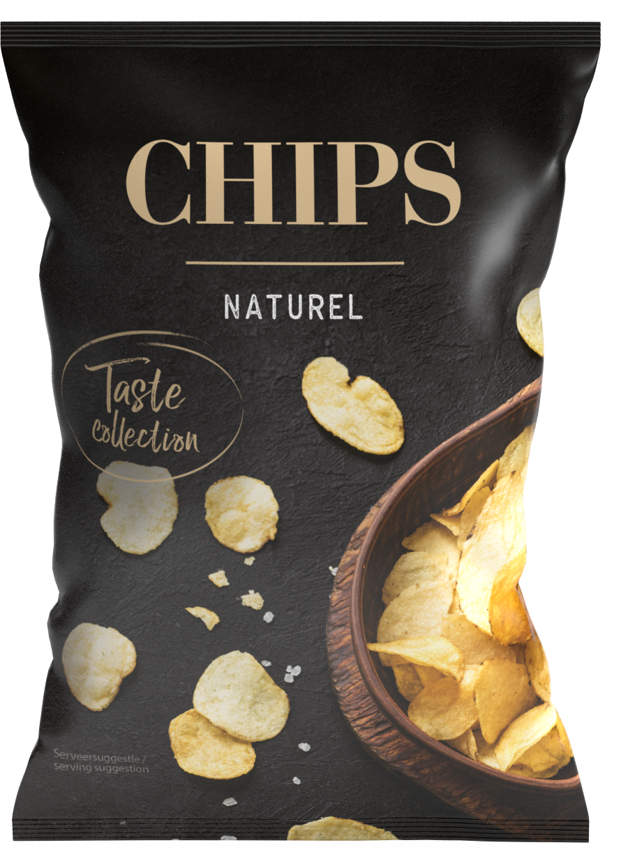 Aardappelchips gezouten 50 g (8707)