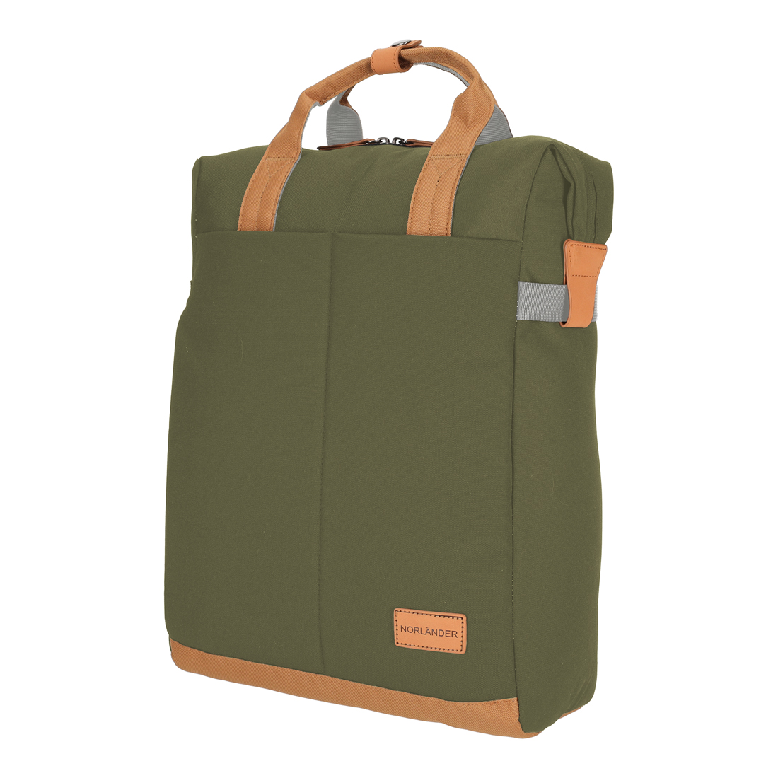 NORLÄNDER Shopper Rugtas Austin Groen (28815)