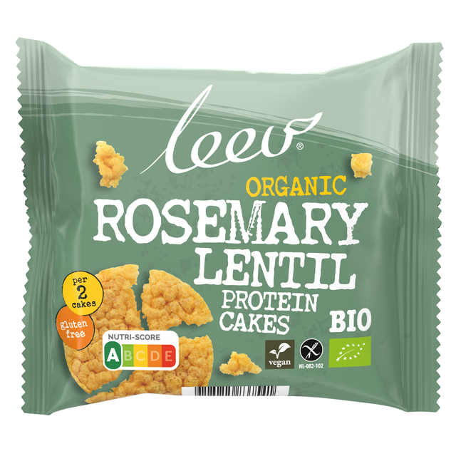 TBN - Leev bio LENTILCAKES rozemarijn 2-pack 18g (9453)