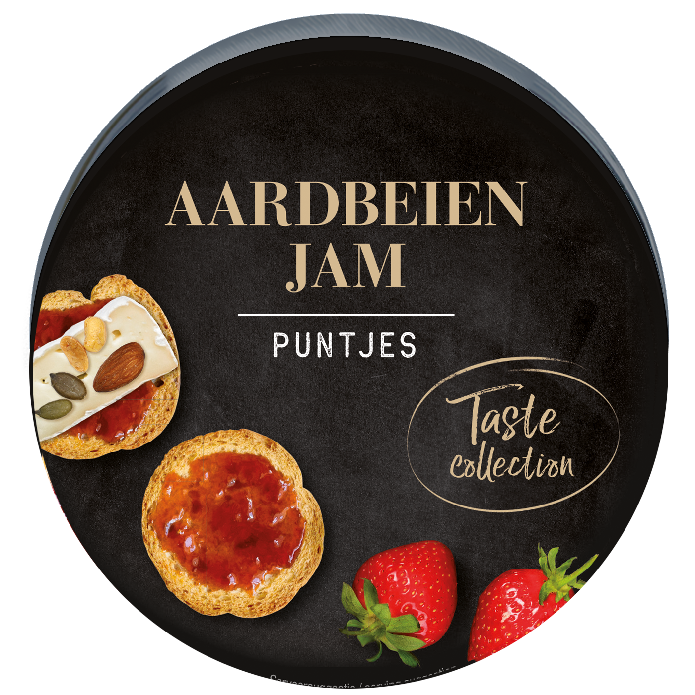 Jam puntjes aardbei (8719)