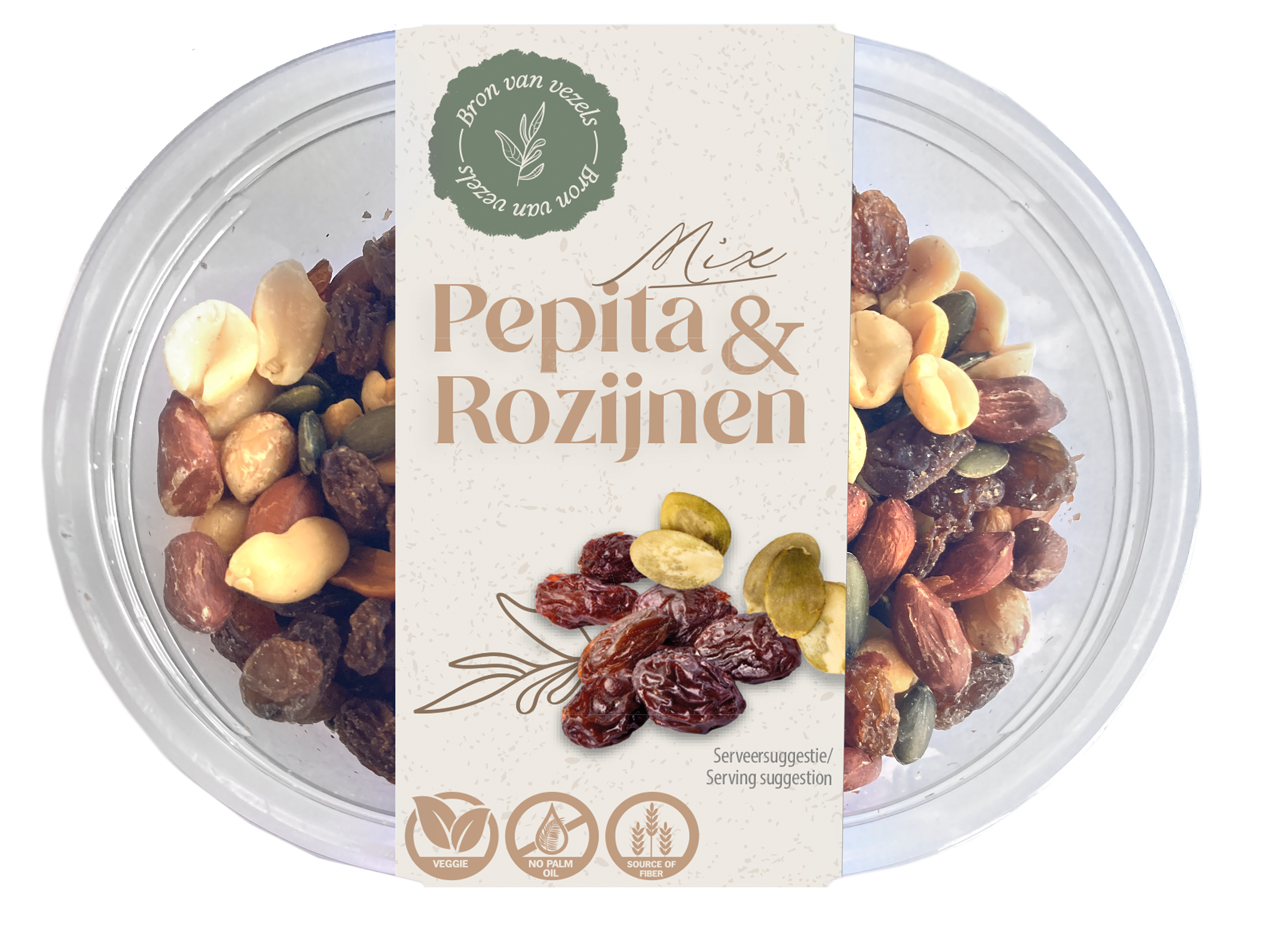 Pepita rozijnen mix cup (8952)