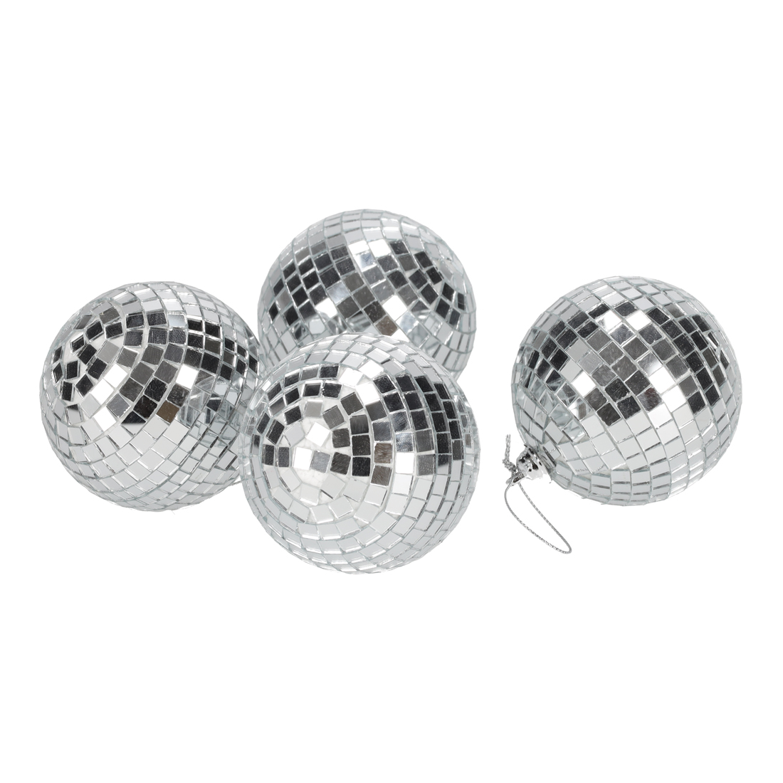 JENS Living Discoballen Zilver /4 (13125)