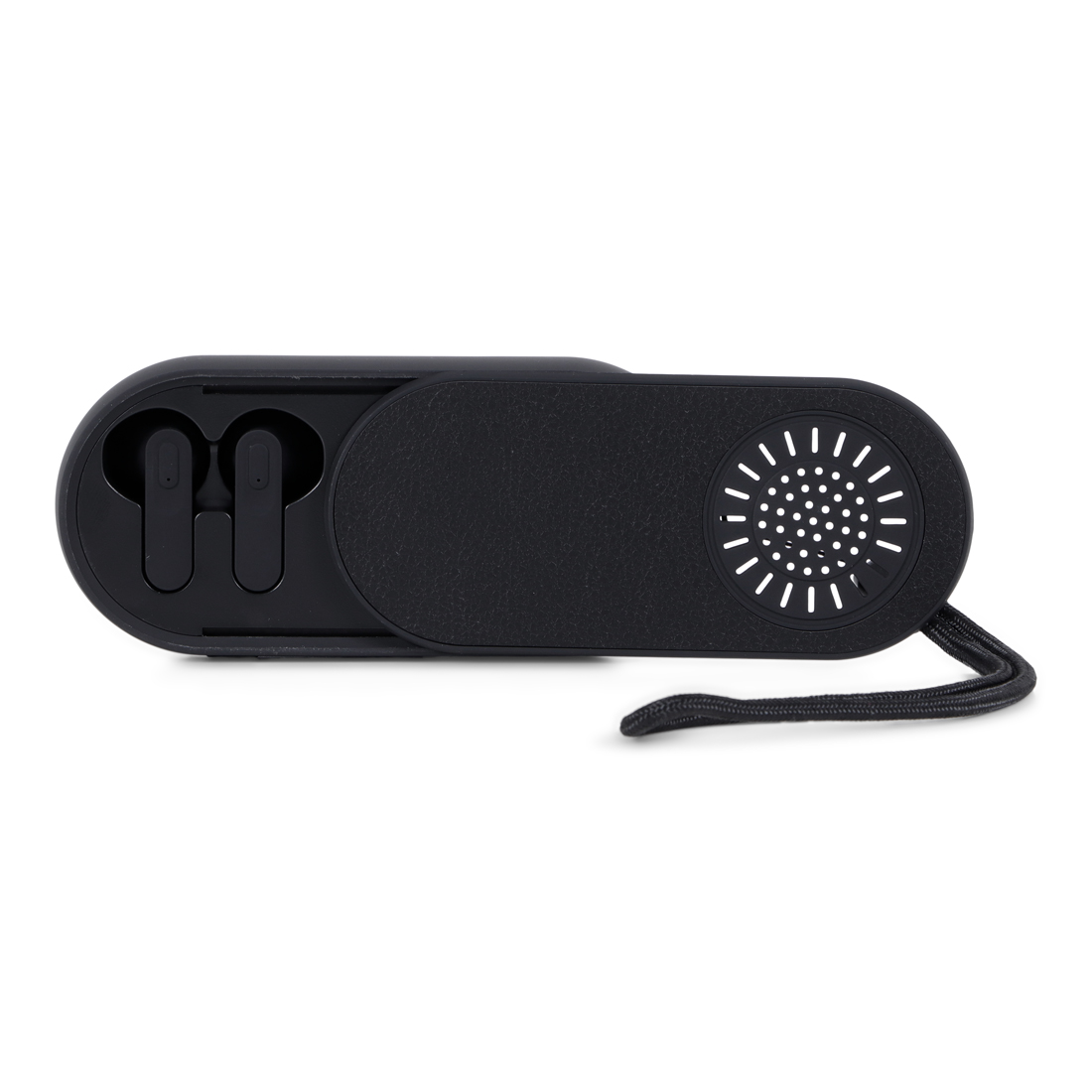 BRAINZ 2-in-1 Earbuds & Speaker Zwart (38577)