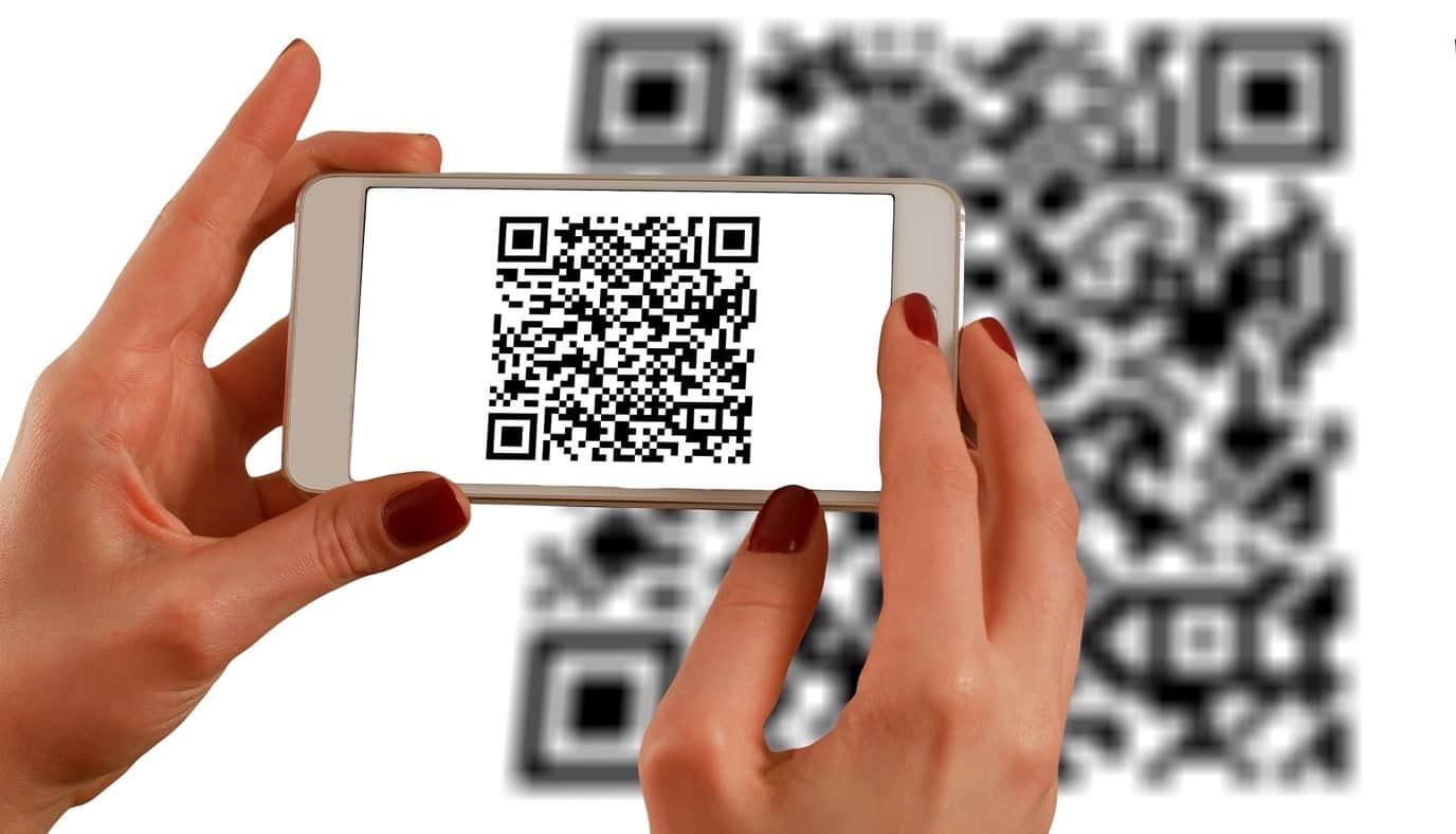 QR-code naar filmpje met groet!