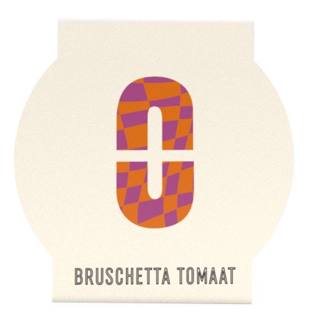 Bruschetta zongedroogde tomaat (9255)